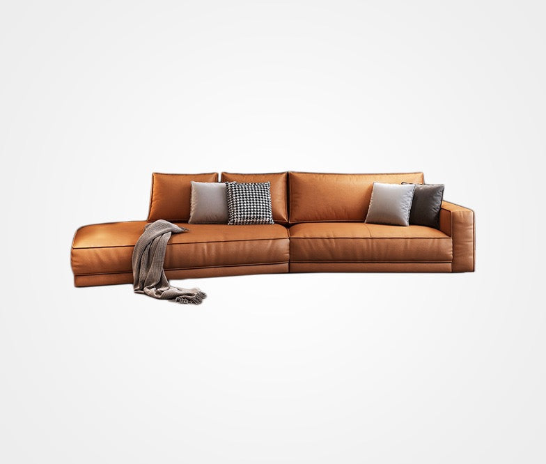 Harmon 4 Seater Sofa in Brown