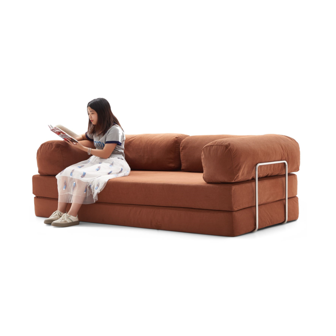 Rivera 2 Seater Fabric Sofa Bed