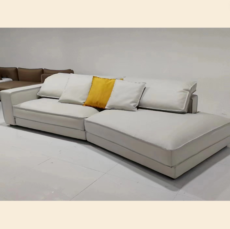 Fitzpatrick 4 Seater Italian Leather Sofa