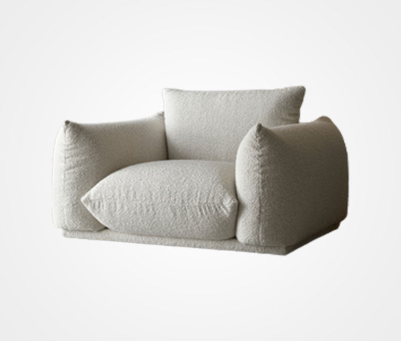 Vaughn 1 Seater Bouclé Sofa