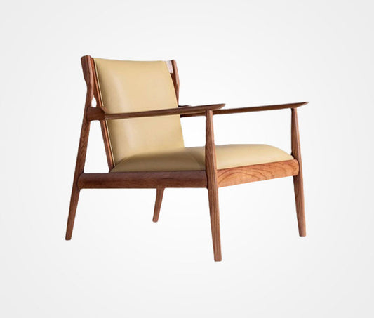 A vibrant yellow accent chair: A relaxing personal seat that's always obliging