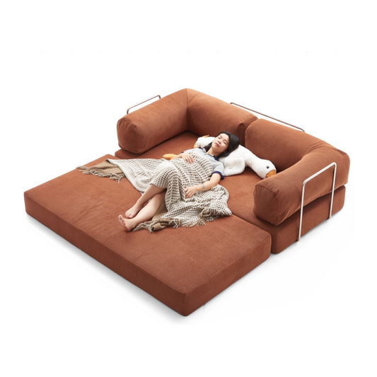 Rivera 3 Seater Fabric Sofa Bed