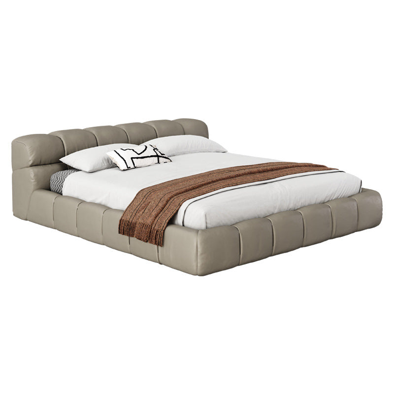 Diaz King Size Leatherette Bed Frame