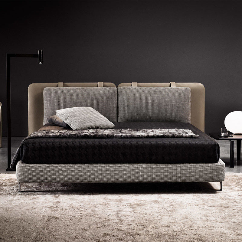 Rosario King Size Leatherette Bed Frame