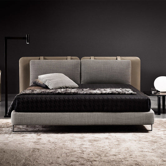 Rosario King Size Leatherette Bed Frame