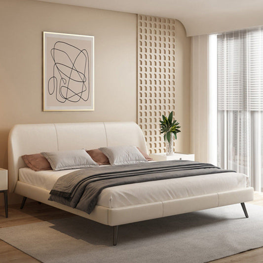 Mays Queen Size Leatherette Bed Frame