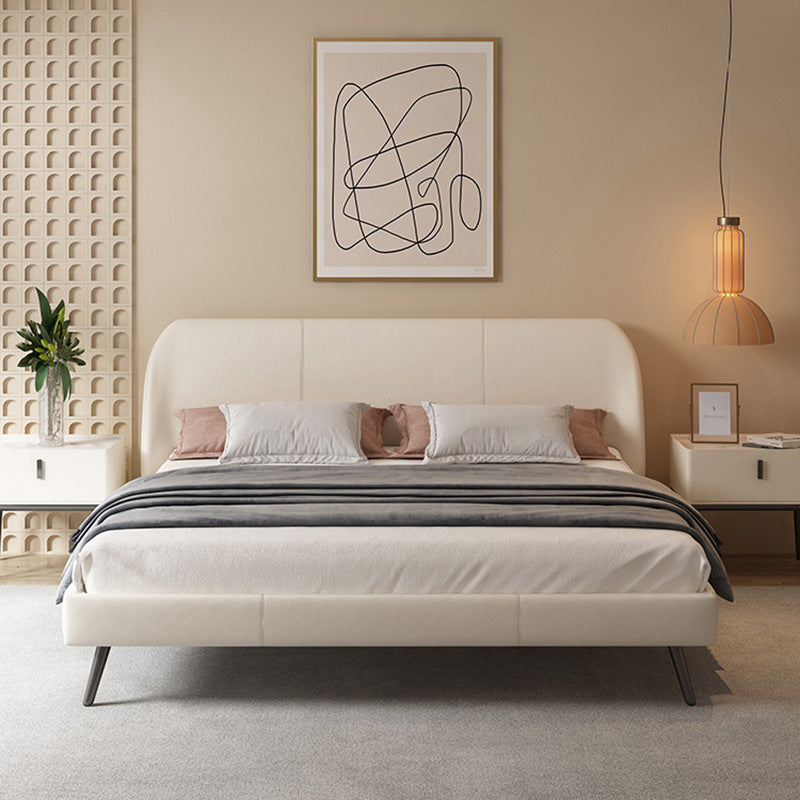 Mays King Size Leatherette Bed Frame