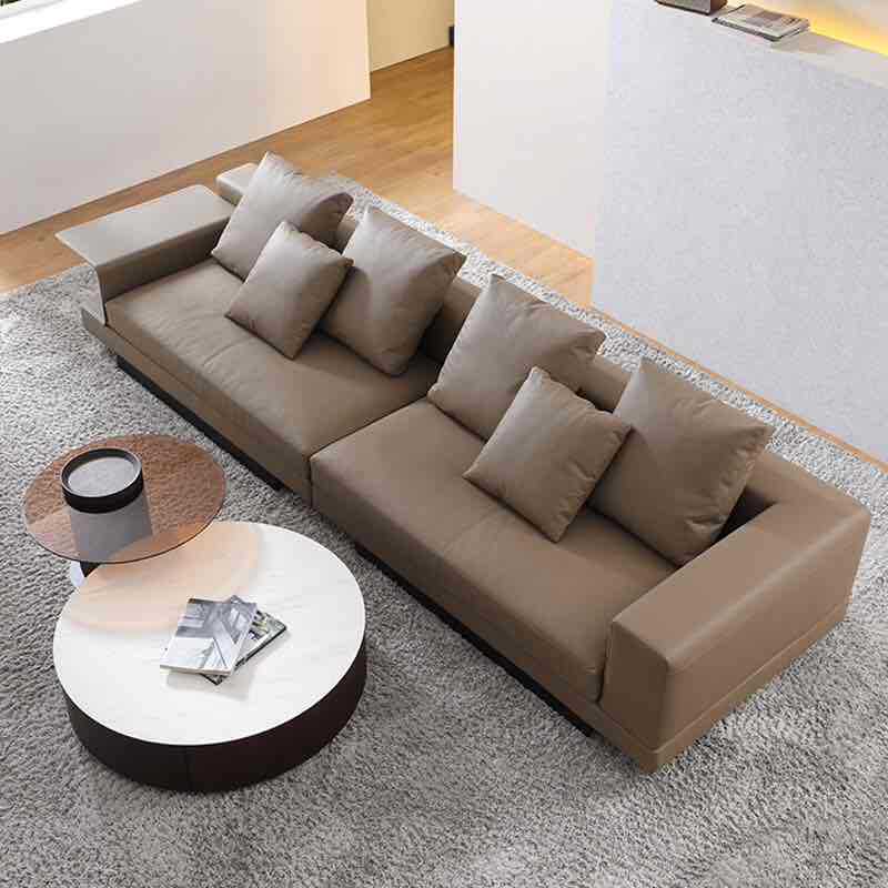 Bonilla 4 Seater Leather Sofa