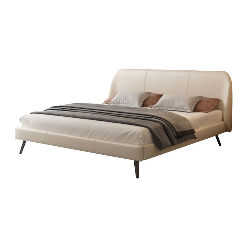 Mays Queen Size Leatherette Bed Frame