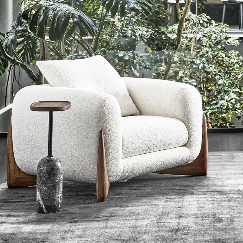 Mcmillan 1 Seater Bouclé Sofa