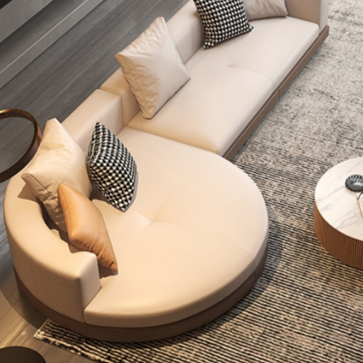 Jackson 4 Seater Fabric L-Shape Sofa