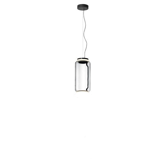 The key to his design of the extraordinary Noctambule Style Pendant Light was, â€œtransparency and the idea of glass.