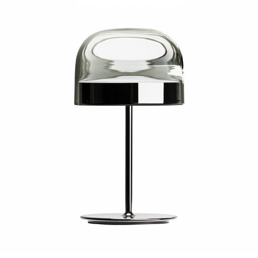 Austin is a contemporary reinterpretation of the classic lamp with a glass shade.