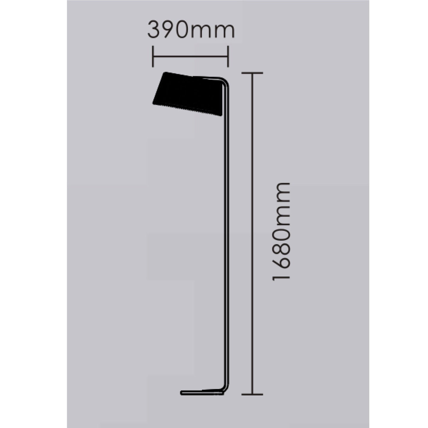 Bradley Scandinavian Oasis Wooden Floor Lamp