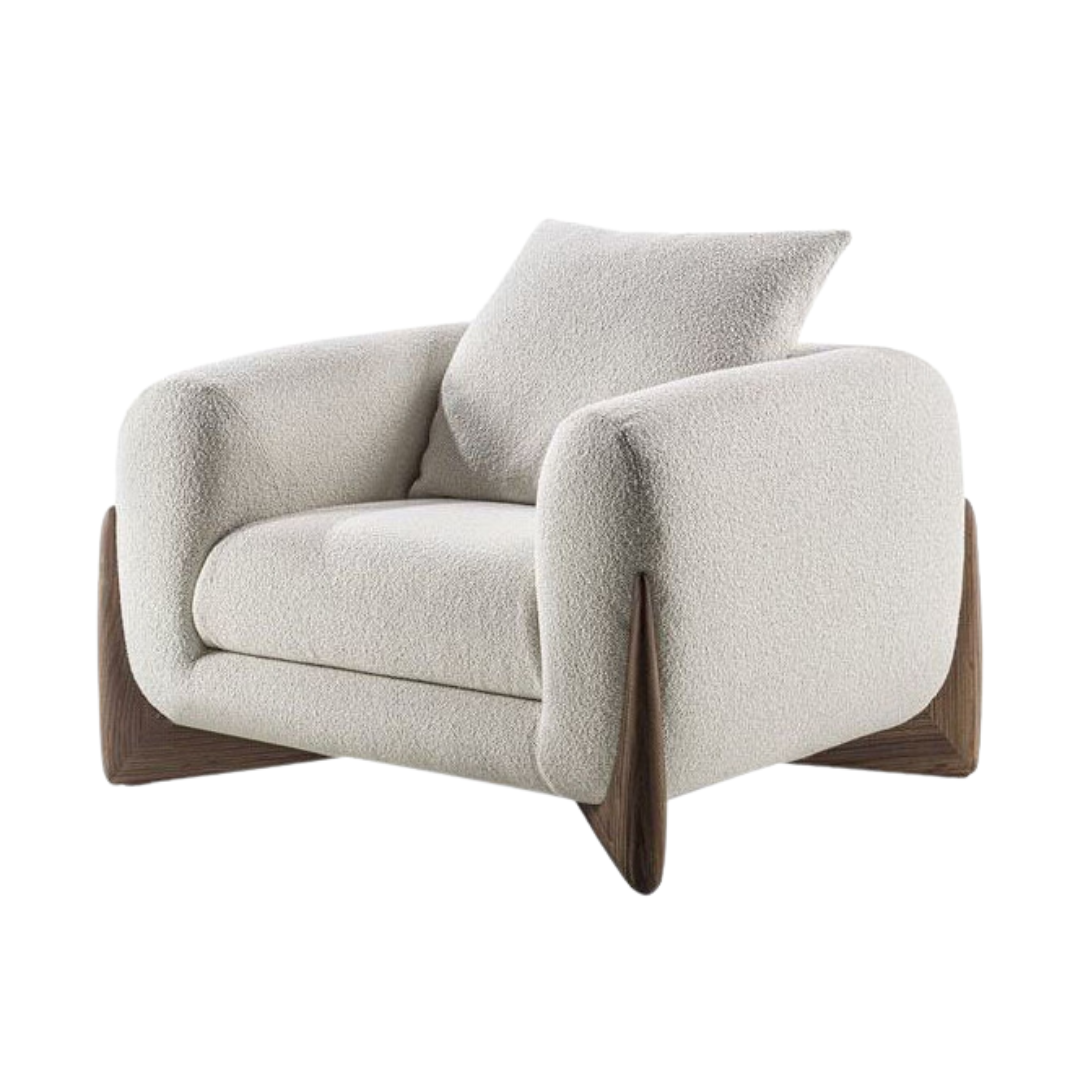 Mcmillan 1 Seater Bouclé Sofa