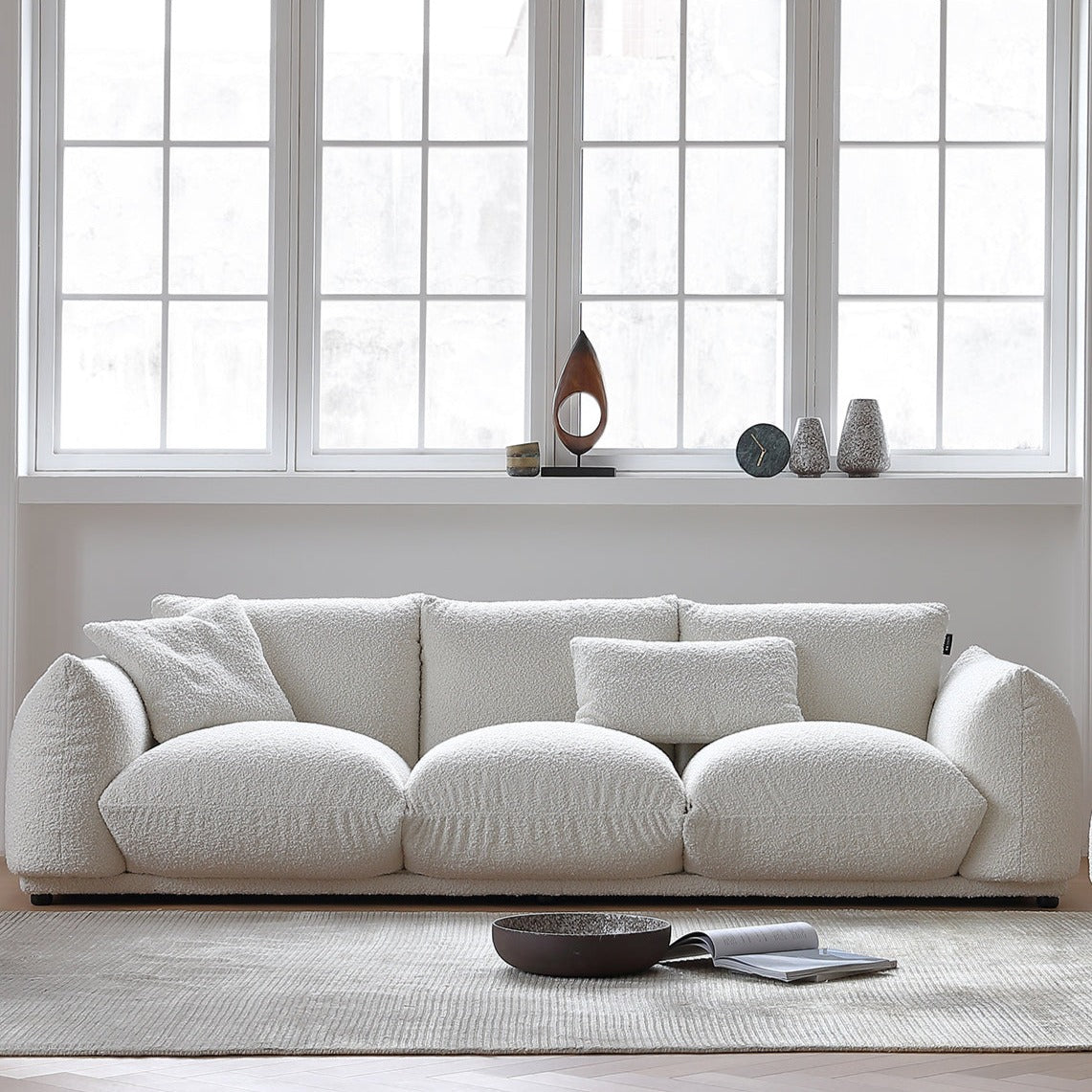Colon 3 Seater Bouclé Sofa