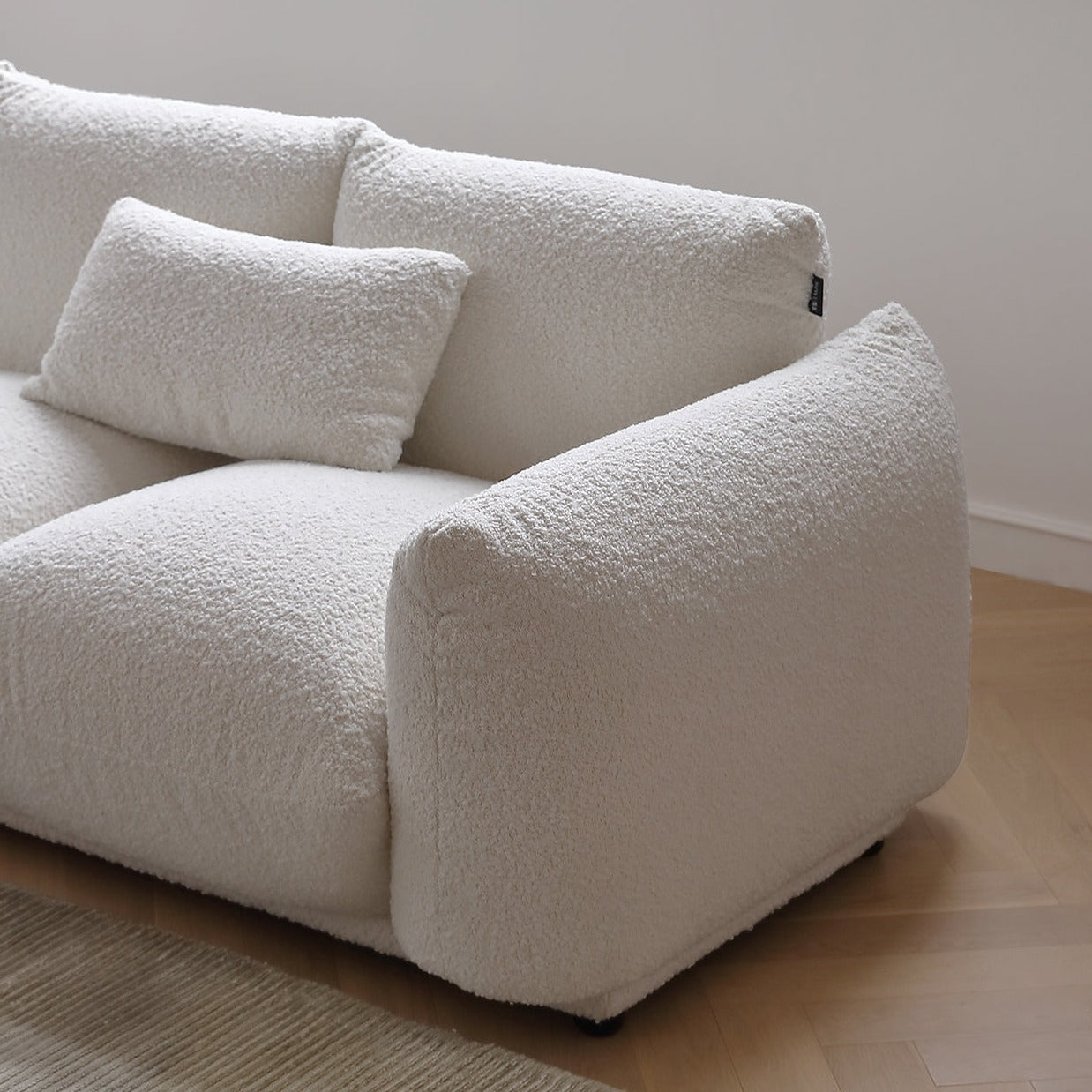 Colon 1 Seater Bouclé Sofa