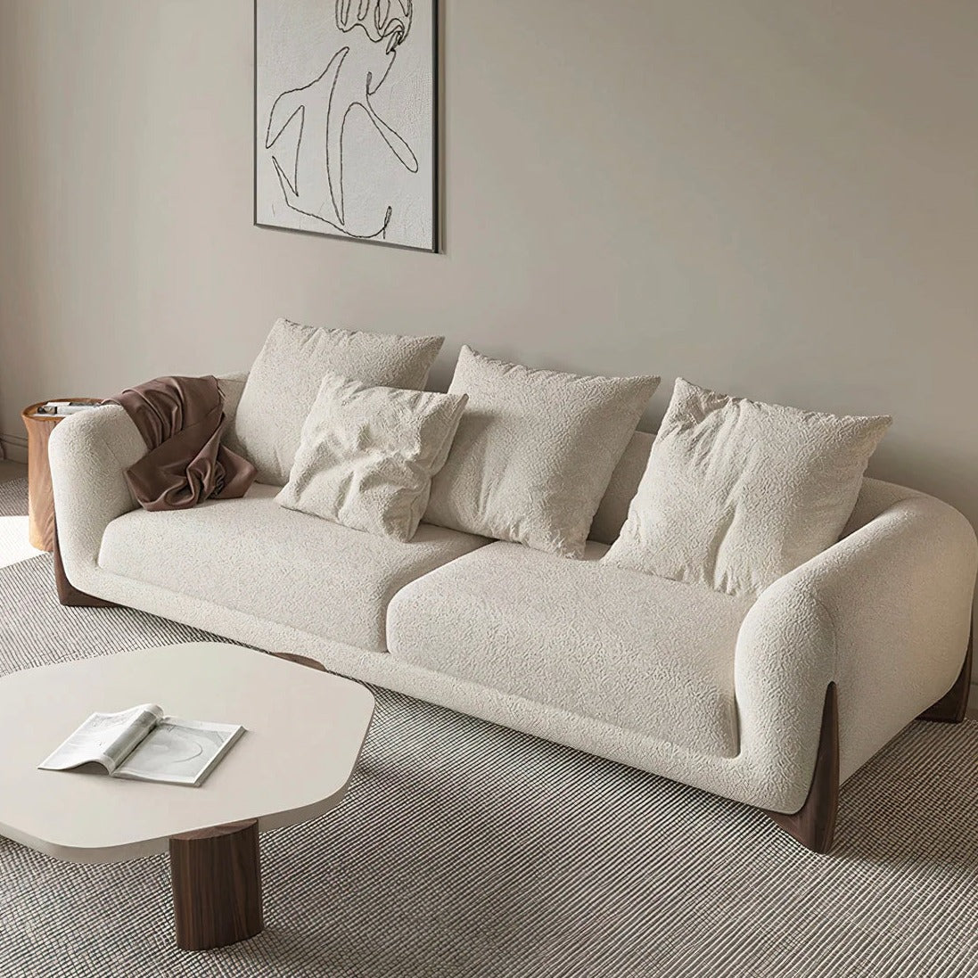 Mcmillan 1 Seater Bouclé Sofa