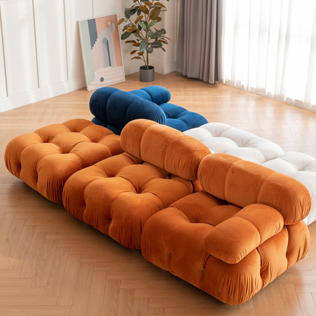 Holland 3 Seater Fabric Modular Sofa
