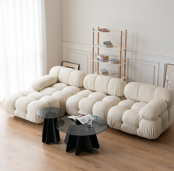 Holland 3 Seater Fabric Modular Sofa