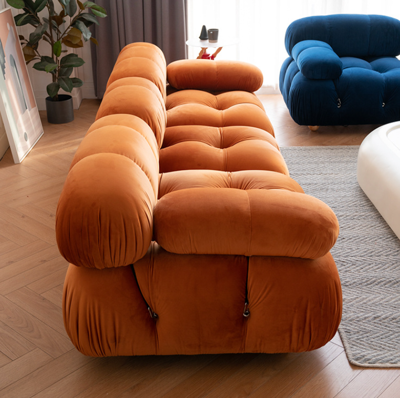 Holland 3 Seater Fabric Modular Sofa