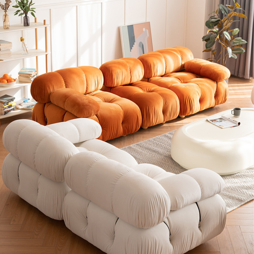 Holland 3 Seater Fabric Modular Sofa