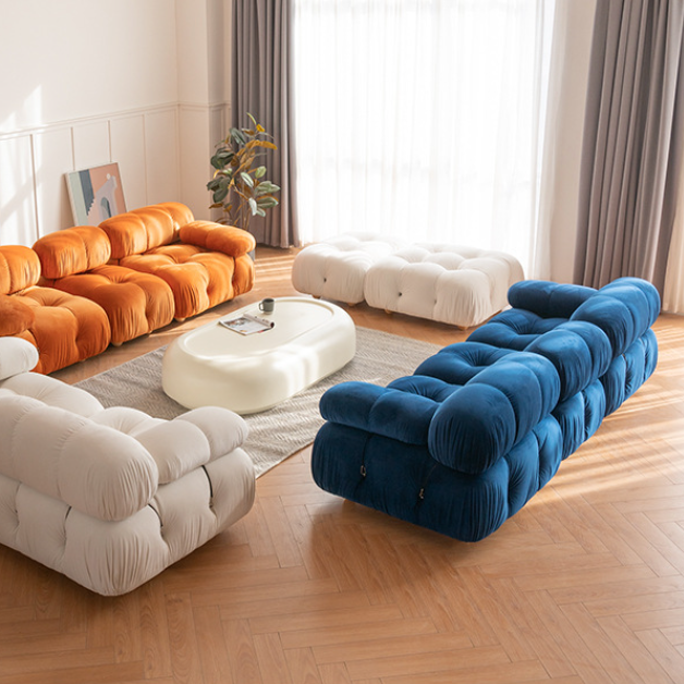Holland 3 Seater Fabric Modular Sofa