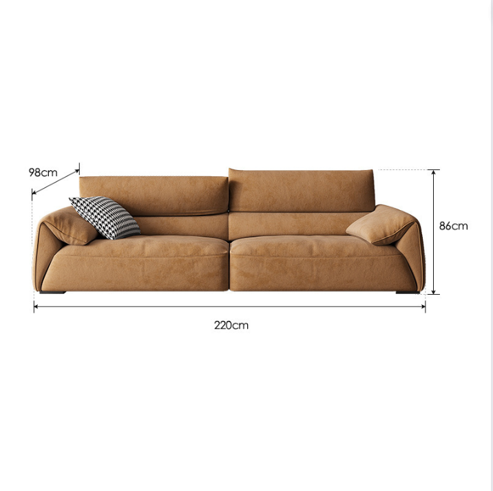 Olson 3 Seater Fabric Sofa