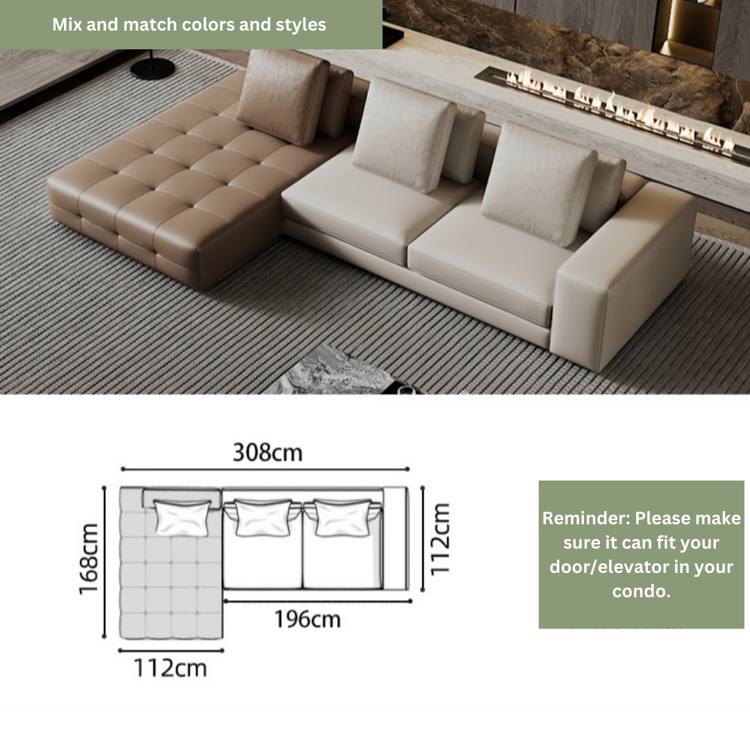 Price 4 Seater Leather Sofa