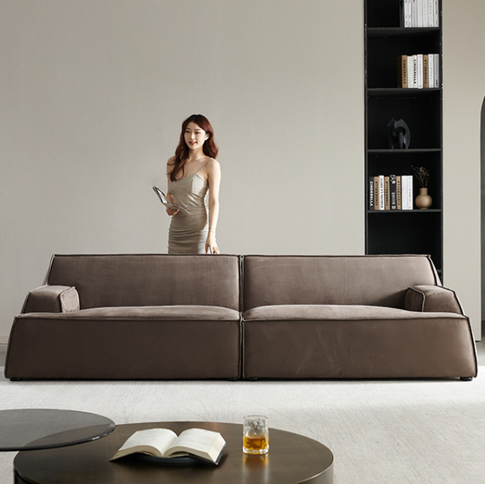 Moore 3 Seater Fabric Sofa