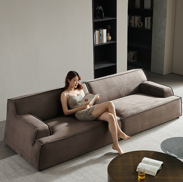 Moore 3 Seater Fabric Sofa